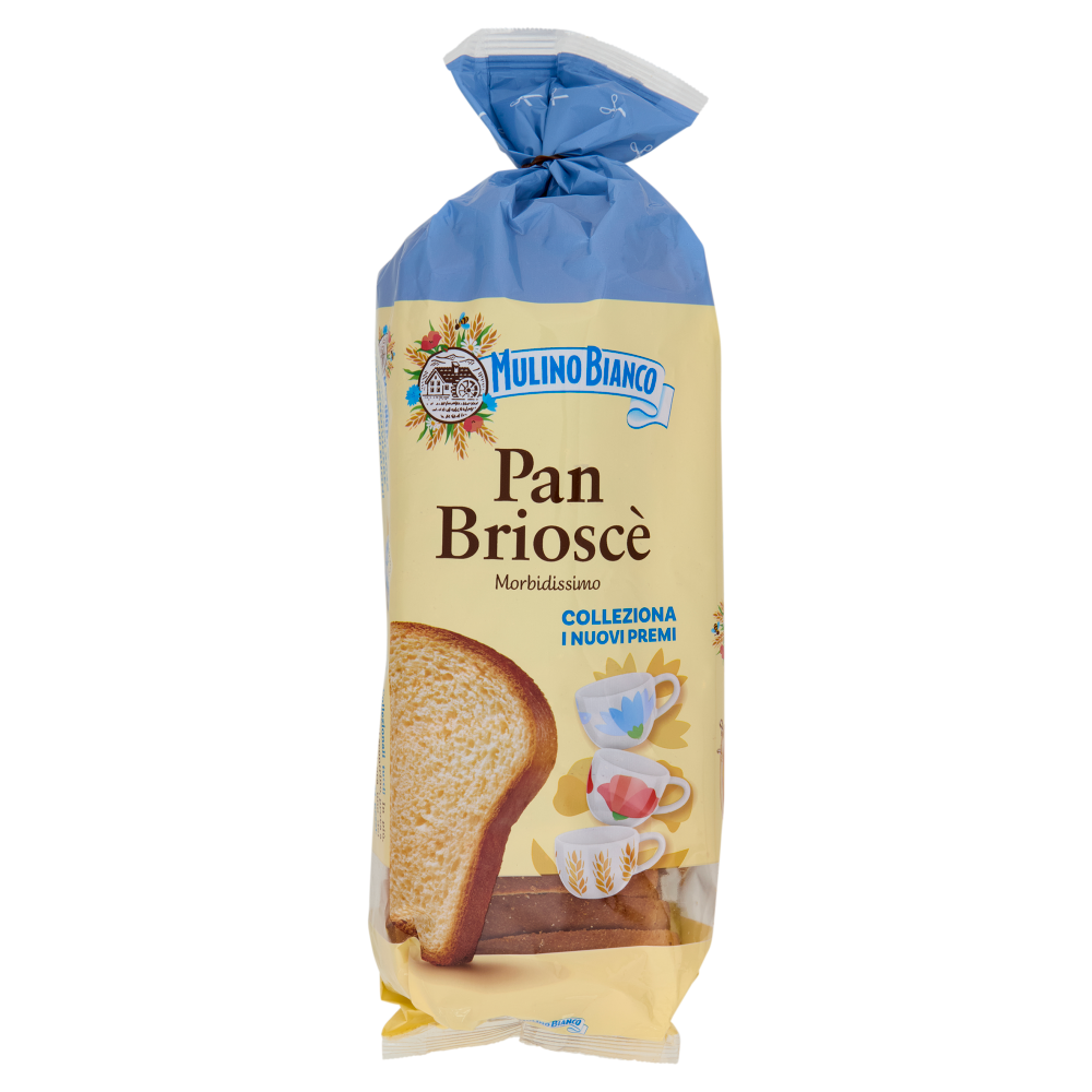 Mulino Bianco Pan Briosc&egrave; Pane Ideale per Colazione 400g