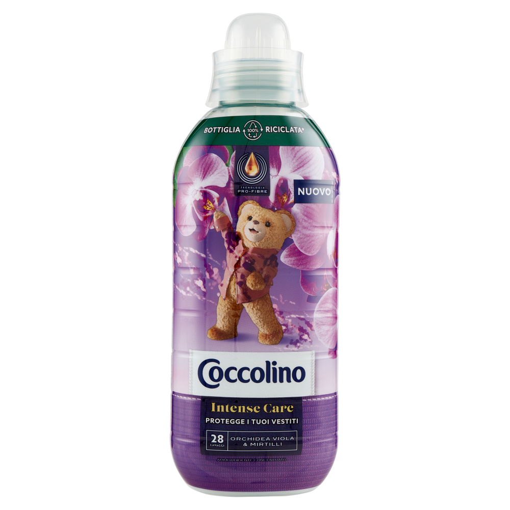 Coccolino Ammorbidente Concentrato Intense Care Orchidea Viola & Mirtilli 28 Lavaggi 645 ml