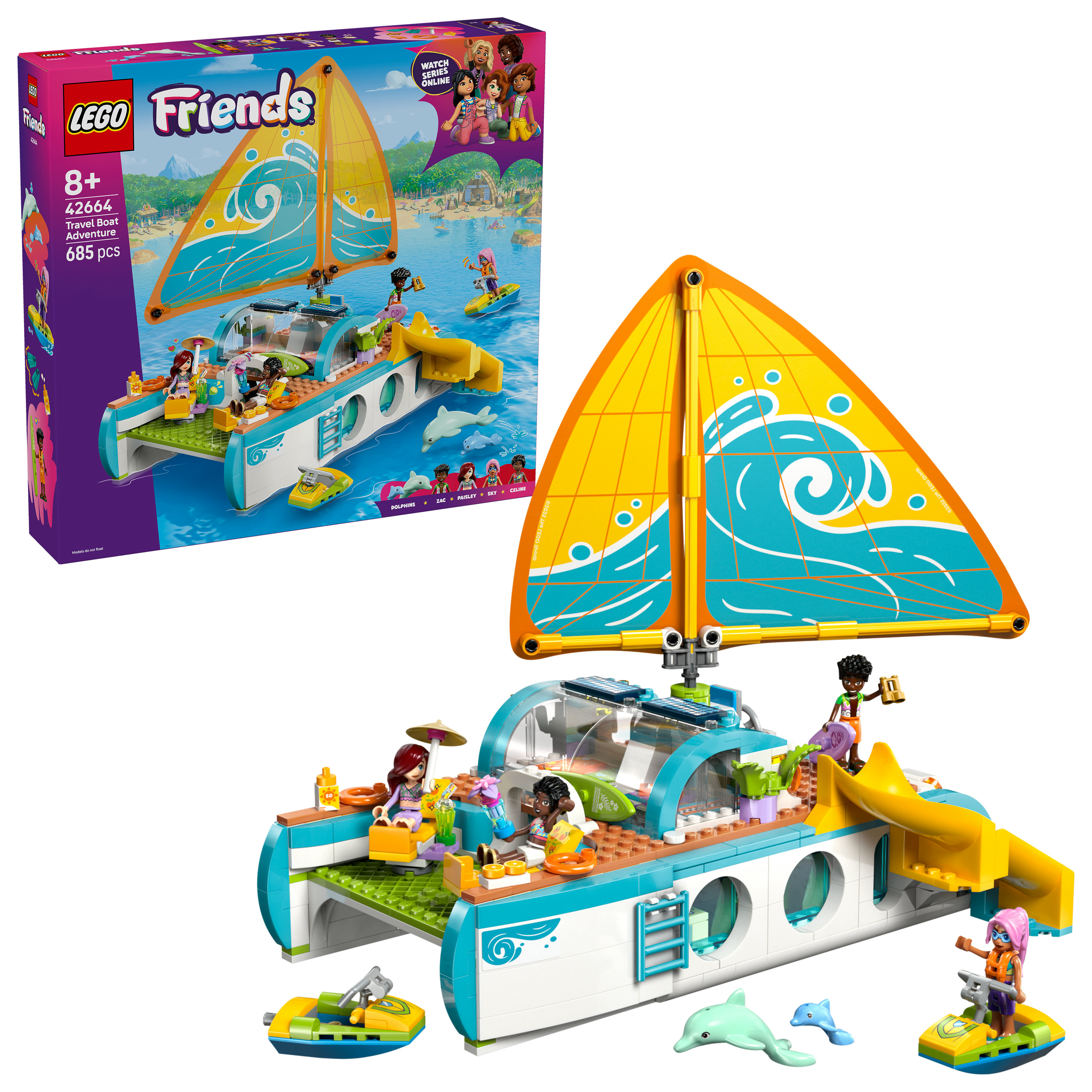 LEGO Friends Avventura sul catamarano