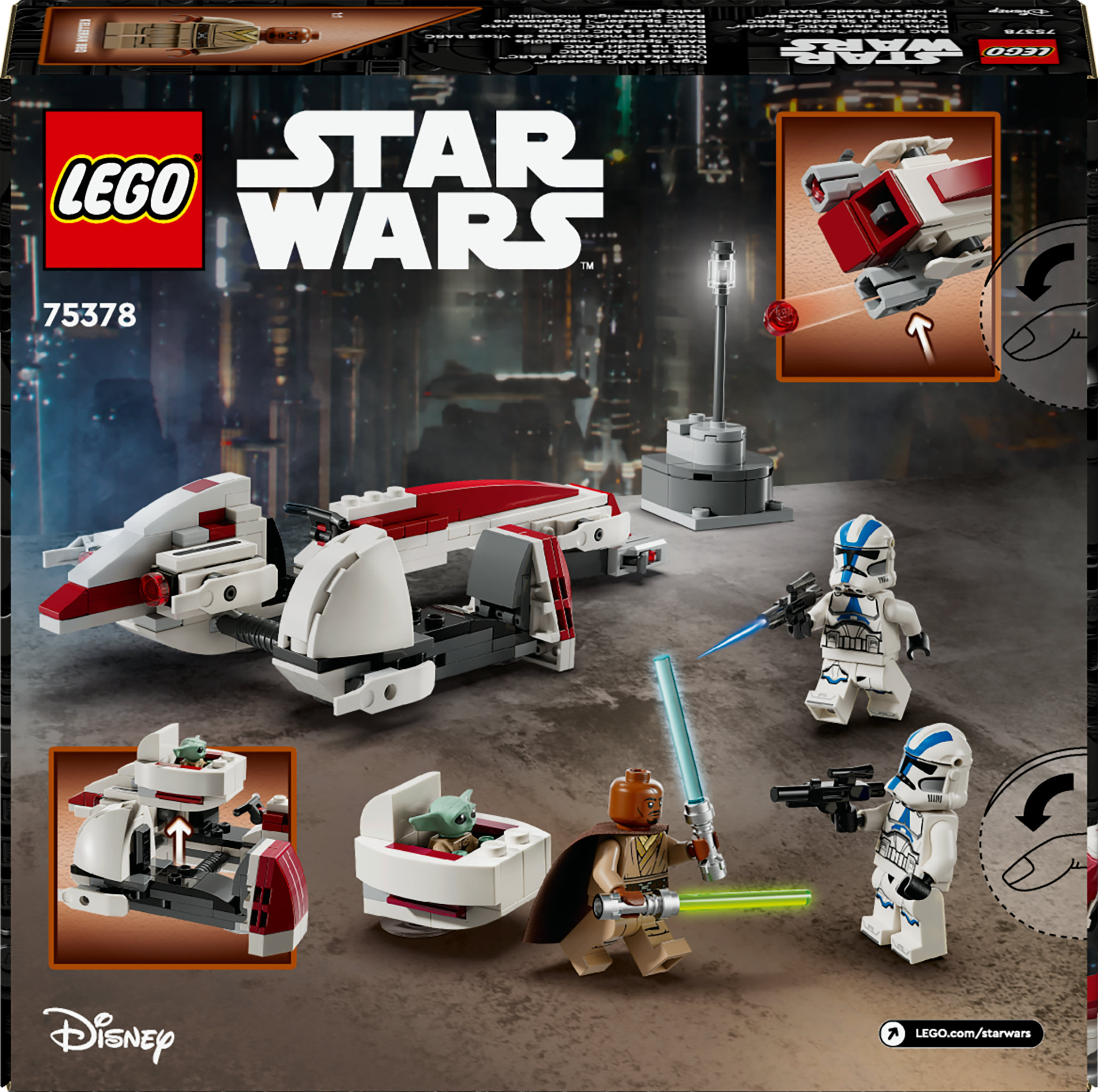 LEGO Star Wars La fuga del BARC Speeder™