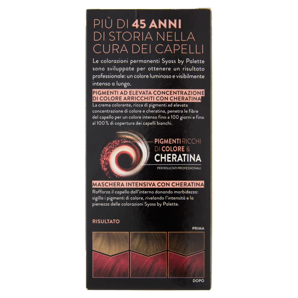 Syoss By Palette Colorazione Permanente 5_29 Rosso Intenso