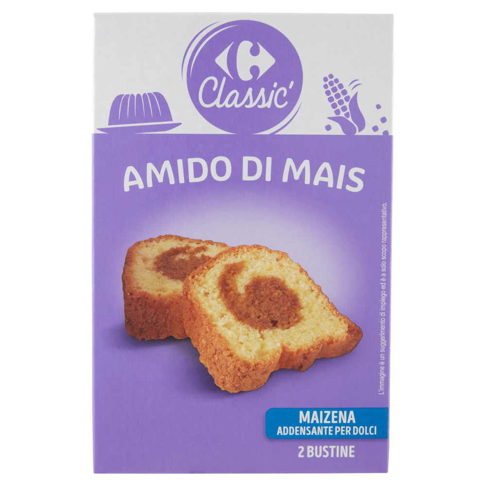 Carrefour Classic Amido di Mais 2 x 62,5 g