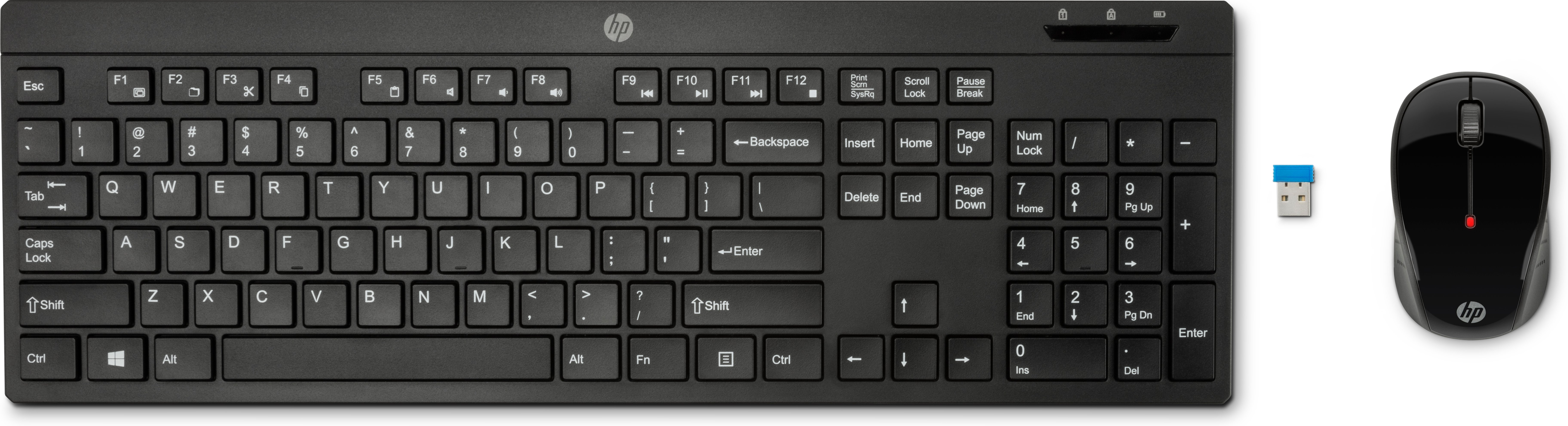 HP Tastiera e mouse wireless 200