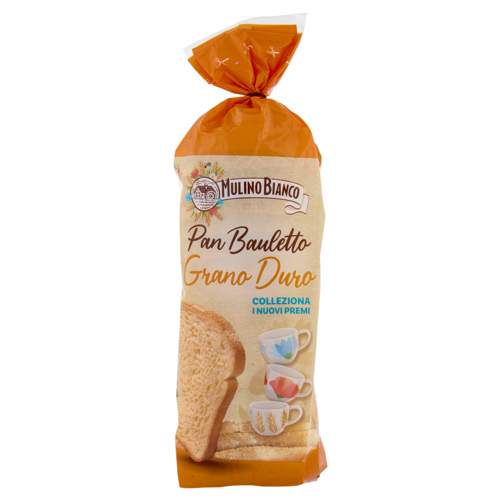 Mulino Bianco Pan Bauletto Grano Duro Pane Ideale per Panini 400g