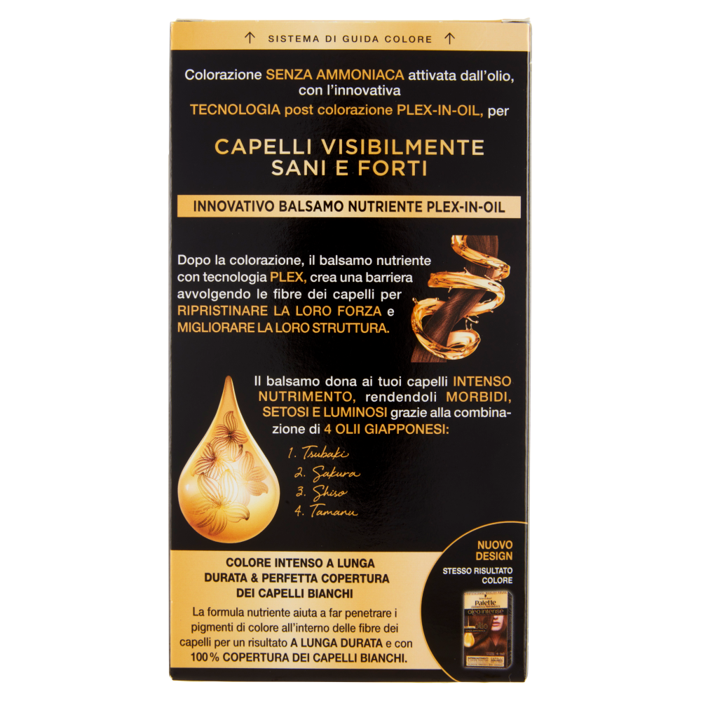 Palette oleo intense Castano Dorato 4-60