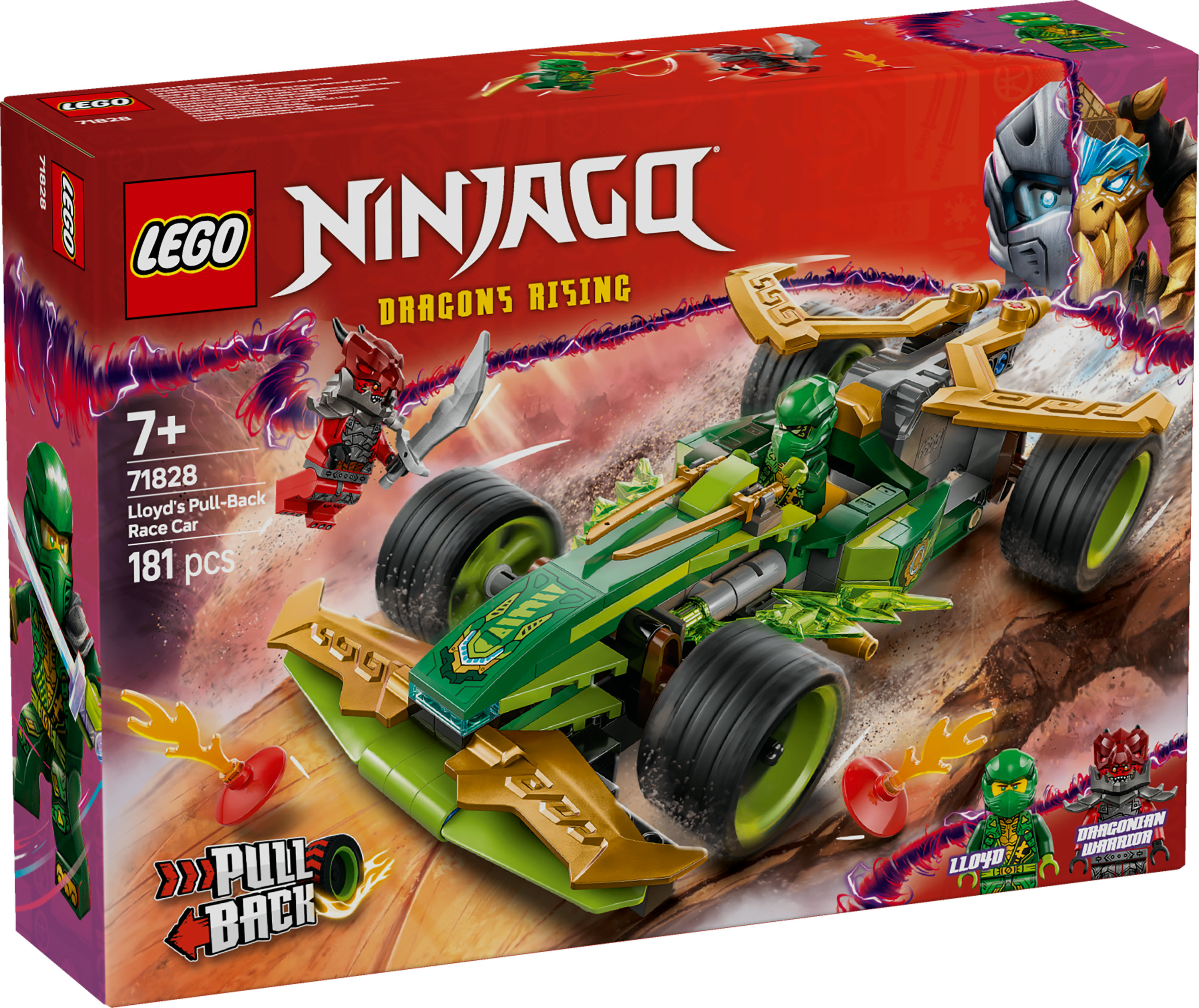 LEGO NINJAGO Racer pull-back di Lloyd