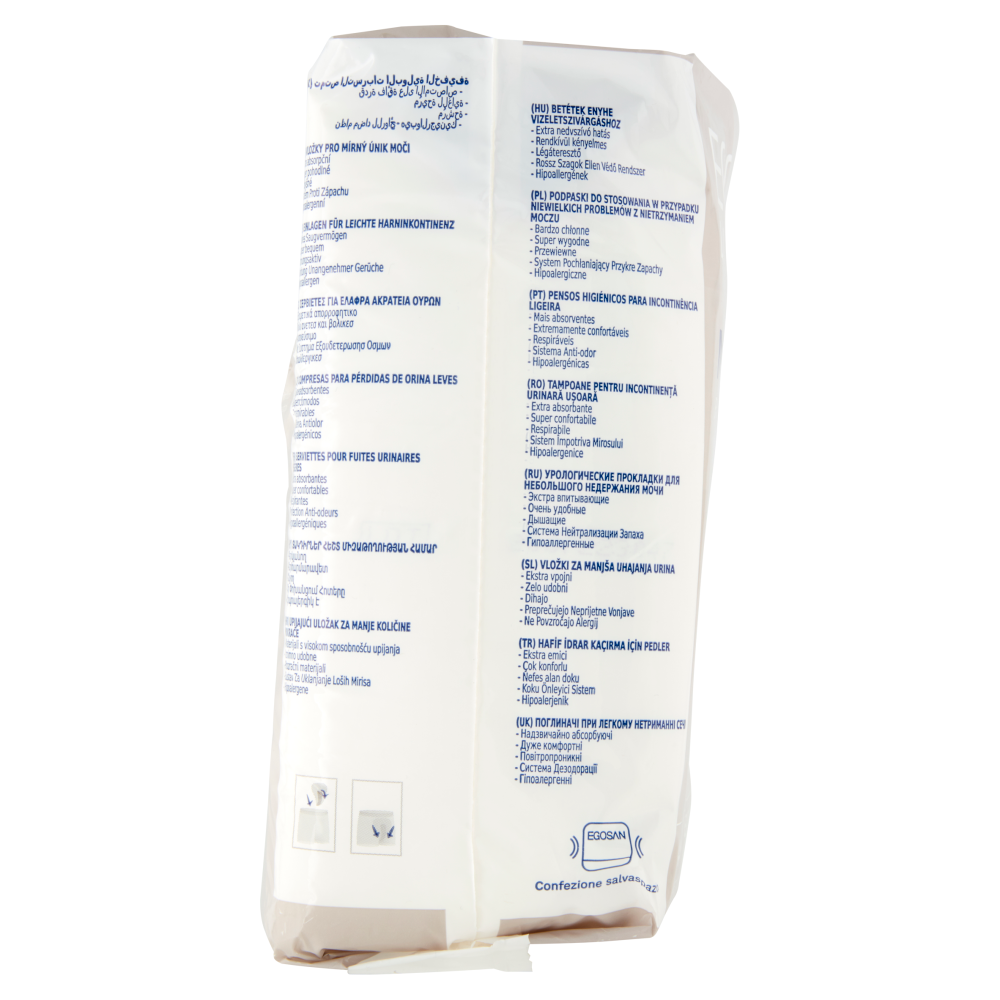 Egosan Light Men Assorbenti Anatomici Uomo Level 2 Uomo 14 pz