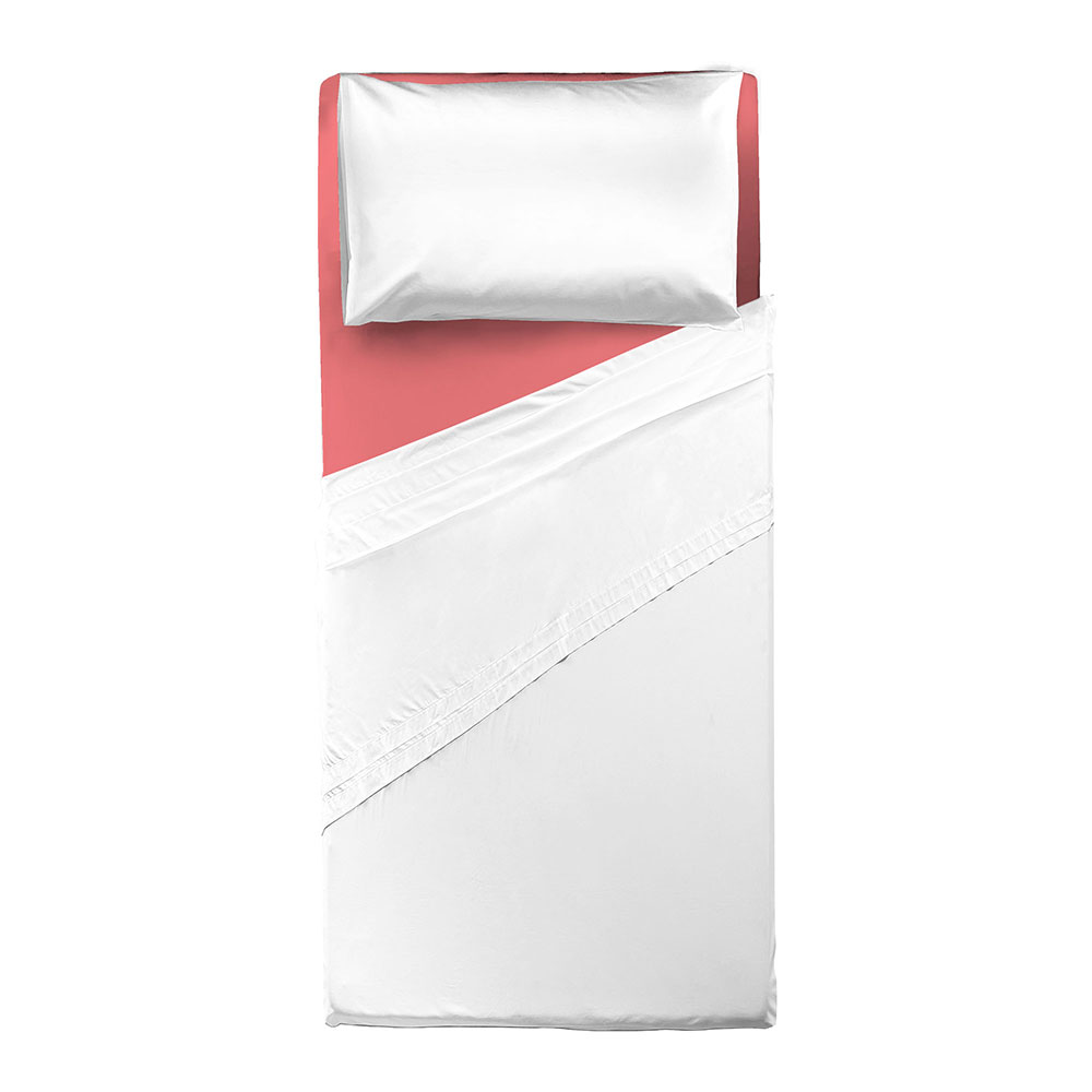 TEX HOME Lenzuolo con angoli 90x200 cm, 100% cotone