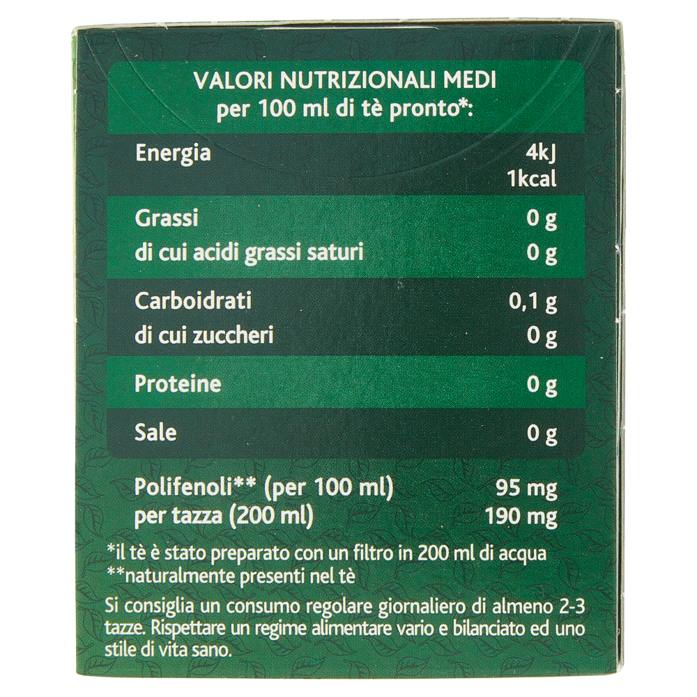 Sir Winston Tea T&egrave; Verde 24 x 1,75 g