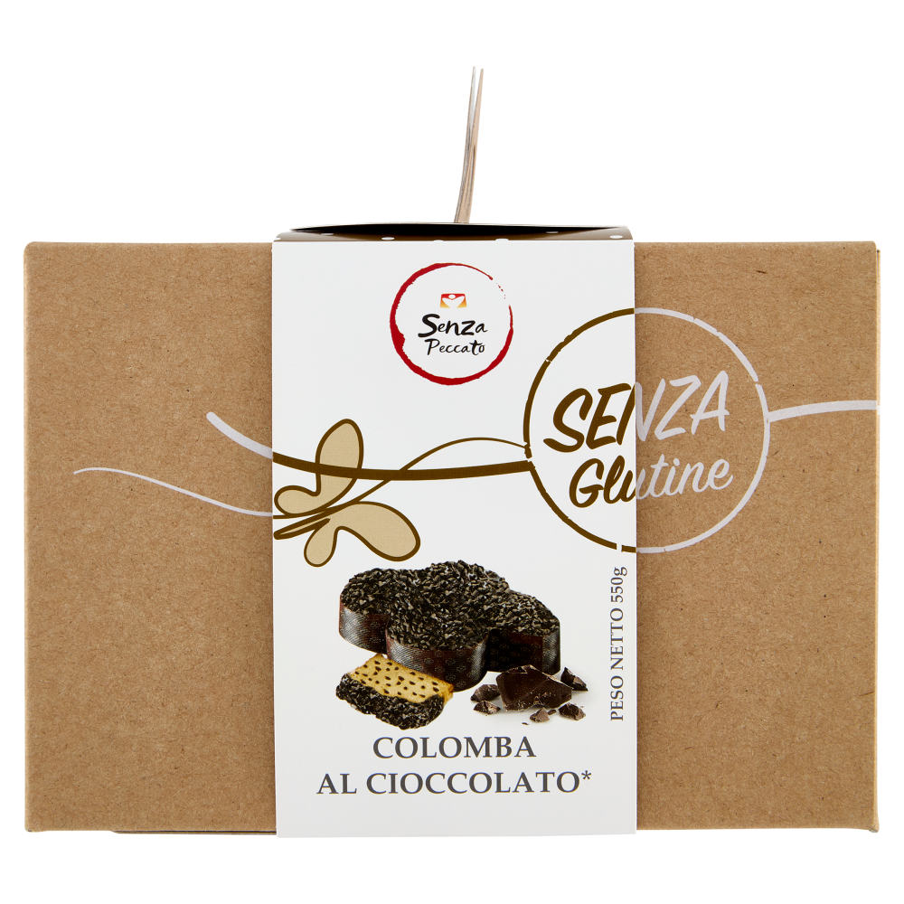 Senza Peccato Colomba al Cioccolato Senza Glutine 550 g