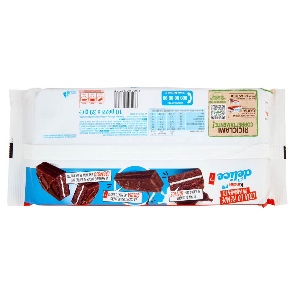 Kinder délice 10 x 39 g