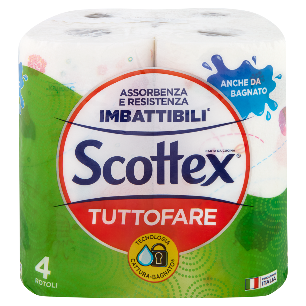 Scottex Tuttofare Carta da Cucina 4 pz