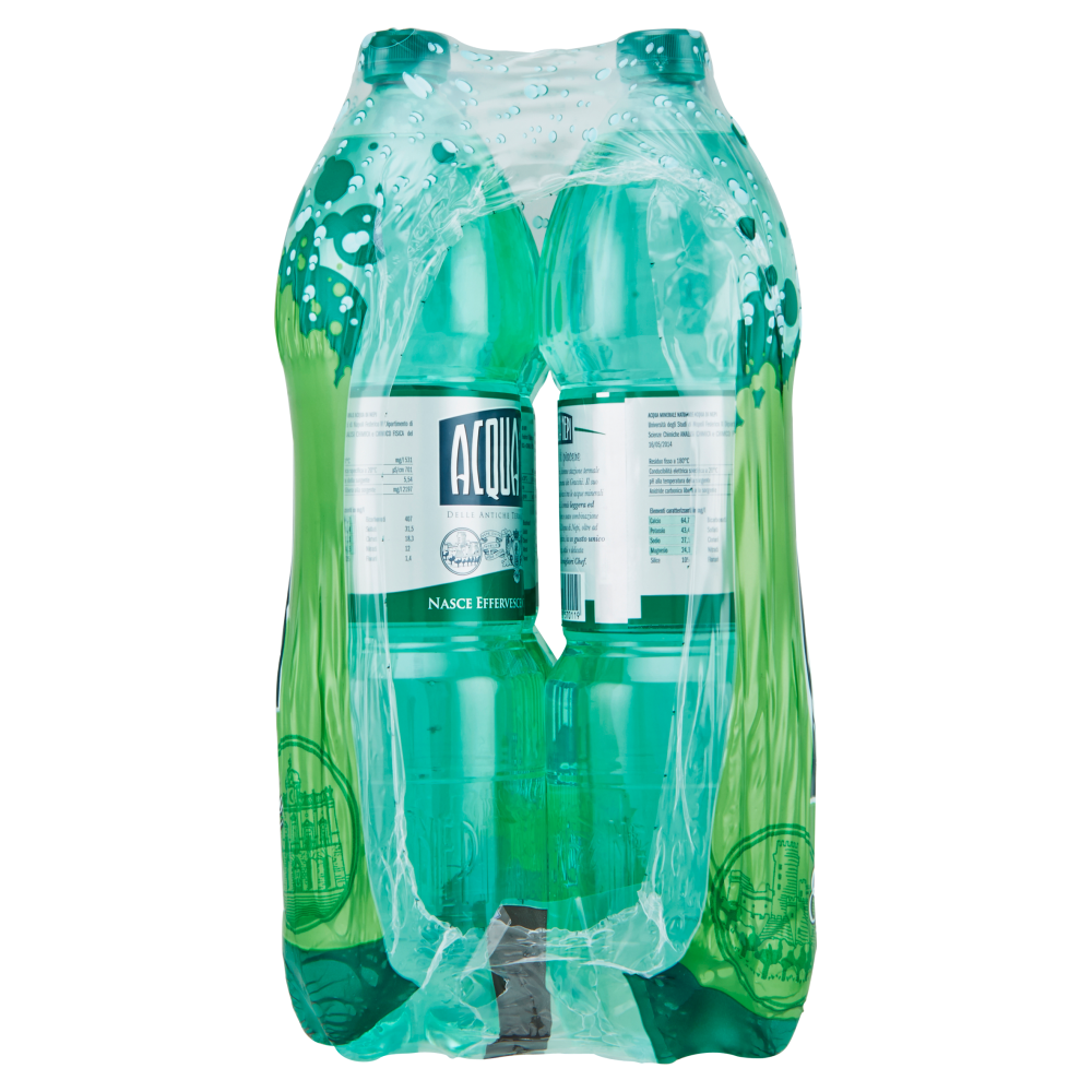 Acqua di Nepi Acqua Minerale Effervescente Naturale Pet 6 x 1,5 L