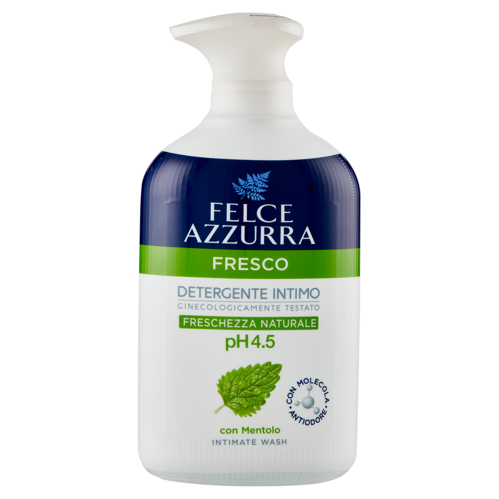 Felce Azzurra Fresco Detergente Intimo Freschezza Naturale pH 4.5 250 ml