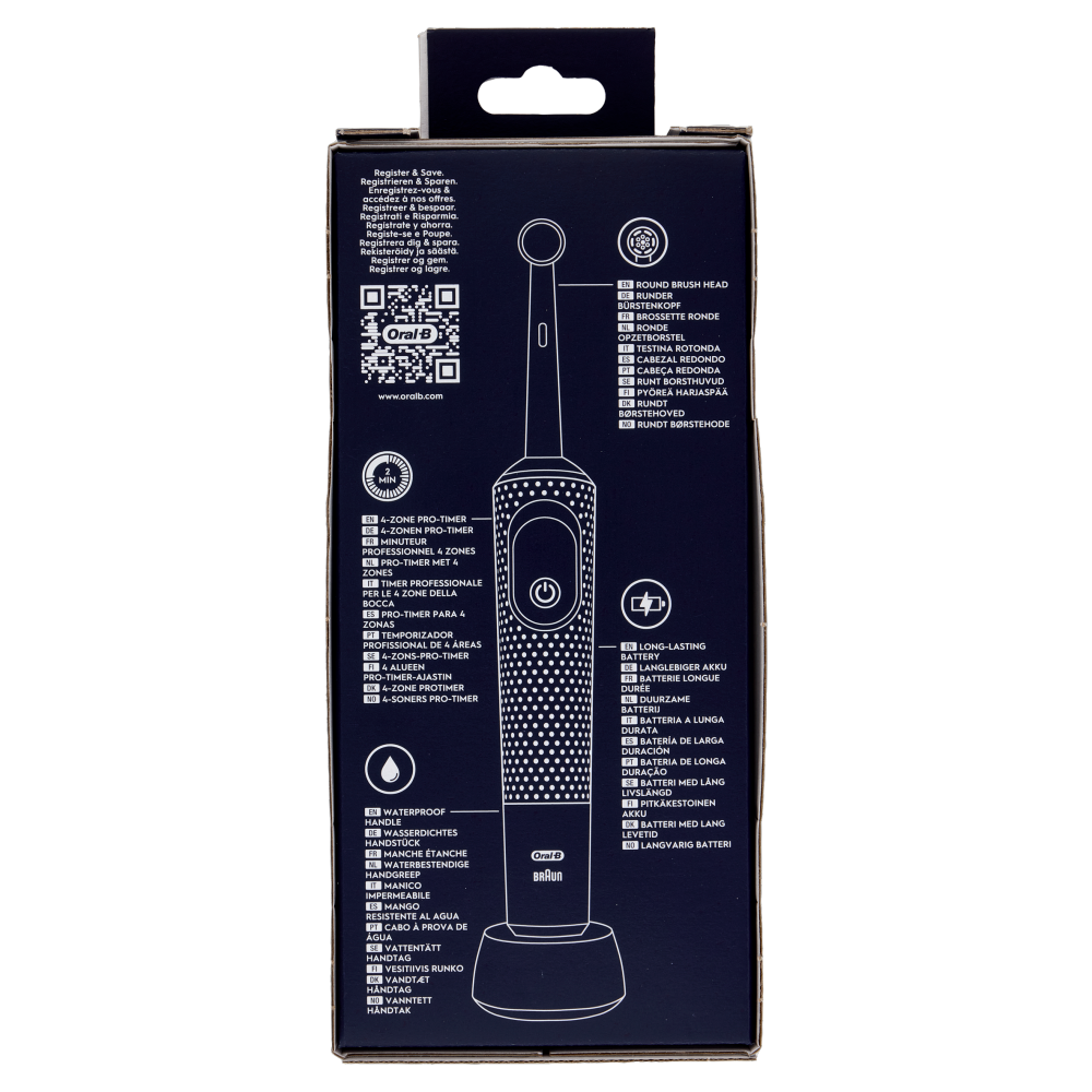 Oral-B Spazzolino Elettrico Ricaricabile Pro Kids 3+ Marvel Spider-Man