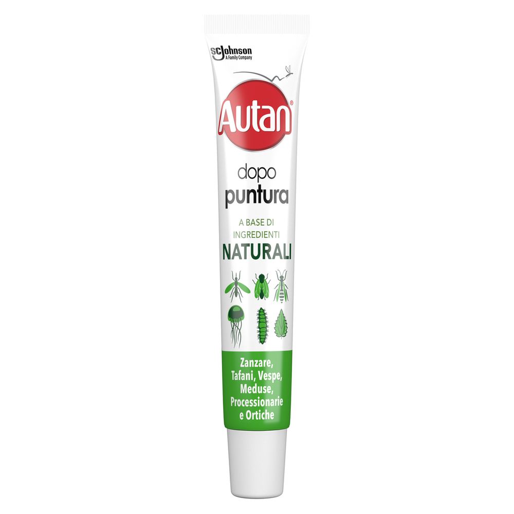 Autan Organic Dopopuntura Antizanzare, Meduse e Vespe, Gel per un Sollievo Immediato, Lenitivo e Rinfrescante, 1 Confezione da 20ml