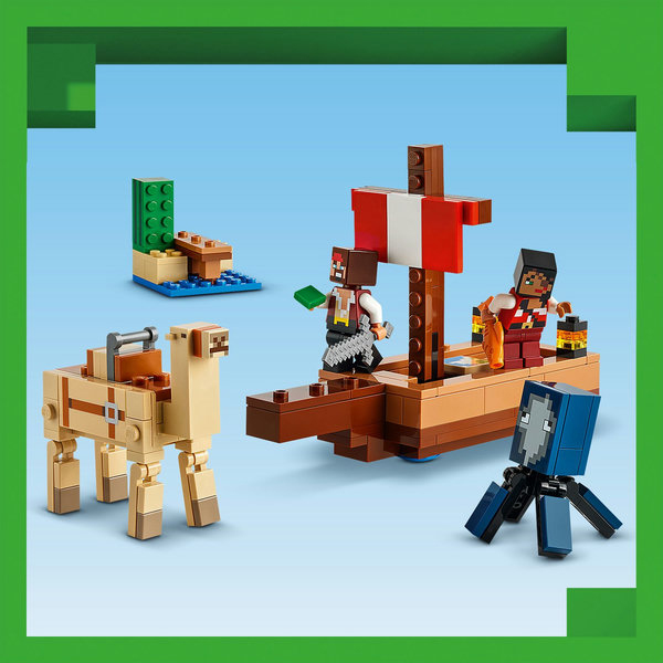 LEGO Minecraft Il viaggio del galeone dei pirati