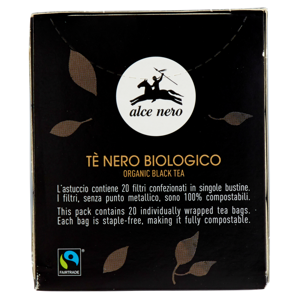 alce nero T&egrave; Nero 20 x 1,75 g