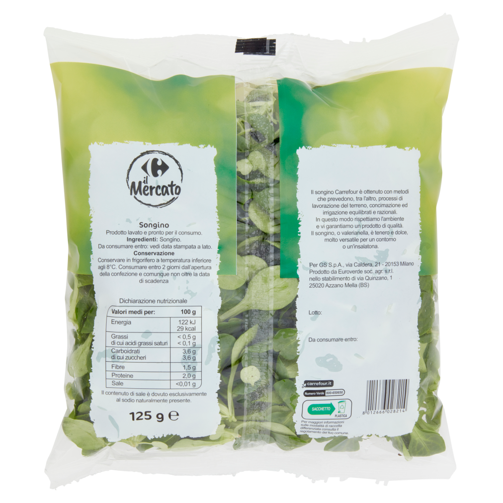 Carrefour il Mercato Songino 125 g