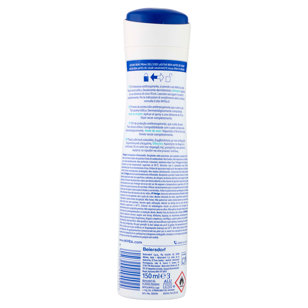 Nivea Dry Fresh 72h 150 ml