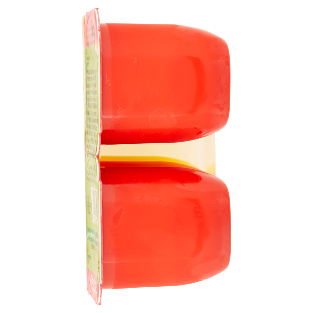 Carrefour Bio dessert formaggio e frutta biologico banana albicocca fragola 6 x 50 g