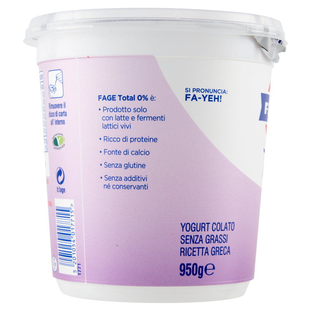 Fage Total 0% Grassi 950 g