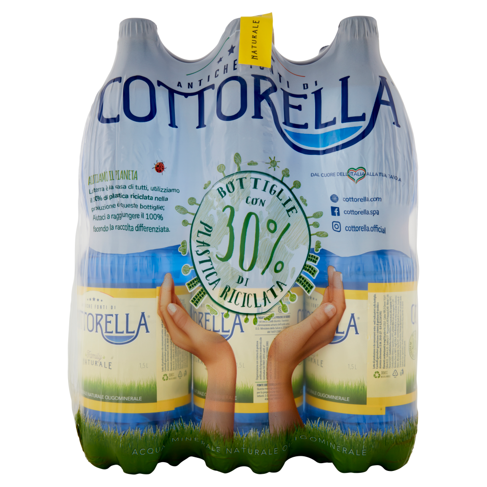 Antiche Fonti di Cottorella Family Naturale 6 x 1,5 L