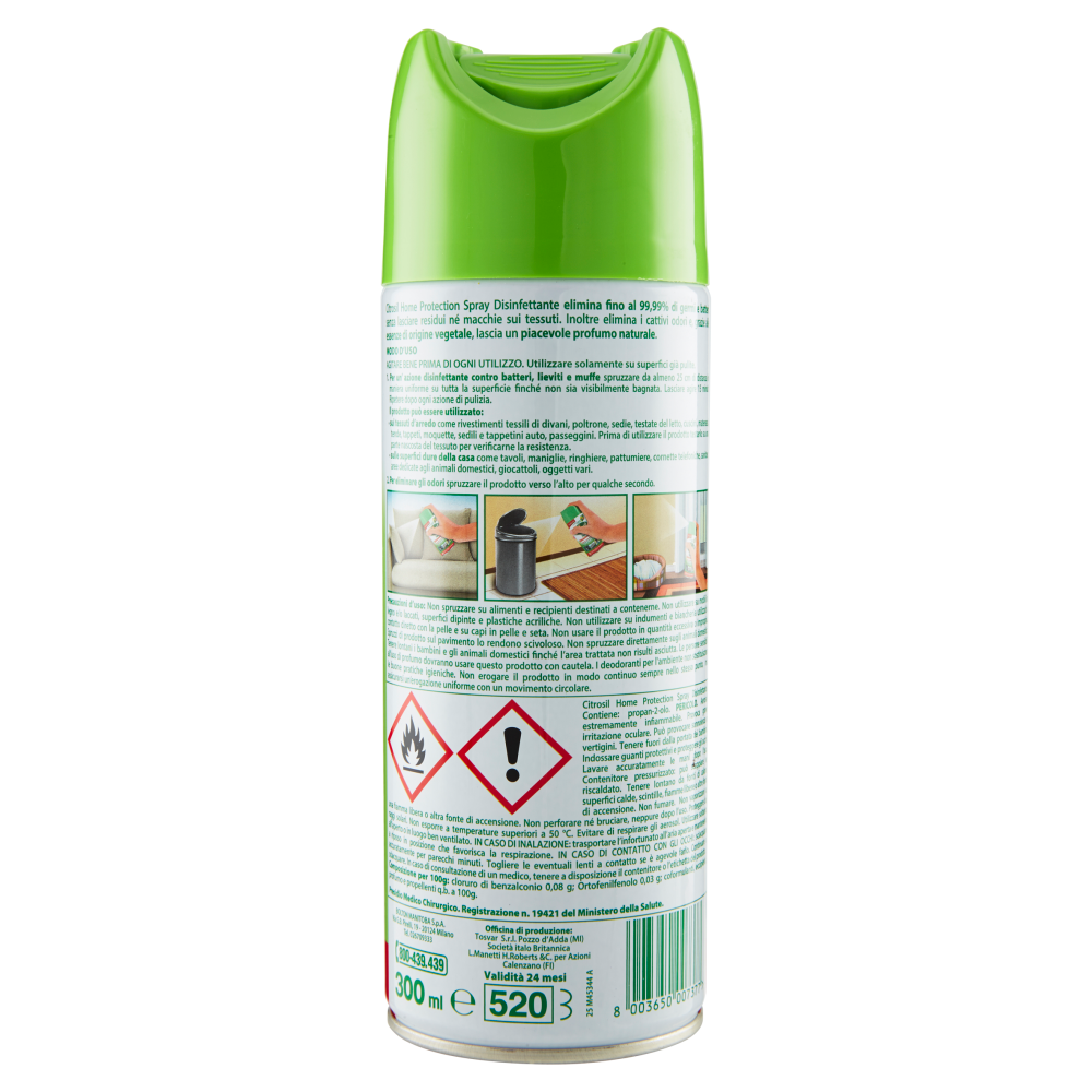 meSoigner - Citrosil Spray Désinfectant Maison Agrumes Fl/300ml