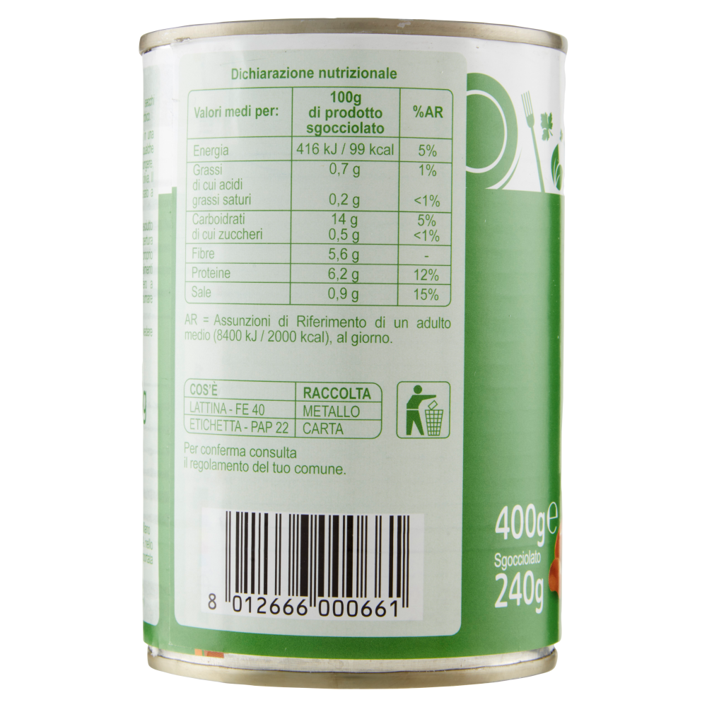 Carrefour Classic Borlotti 400 g