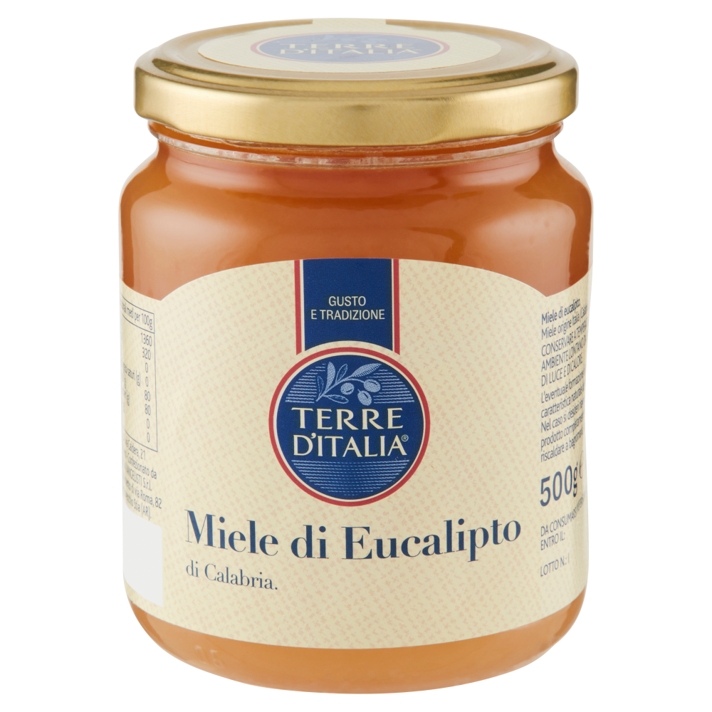 Terre d'Italia Miele di Eucalipto di Calabria 500 g