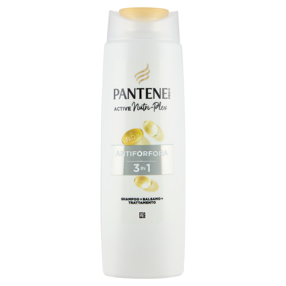 Pantene Pro-V Antiforfora 3 in 1 Shampoo + Balsamo + Trattamento Active Nutri-Plex 250 ml