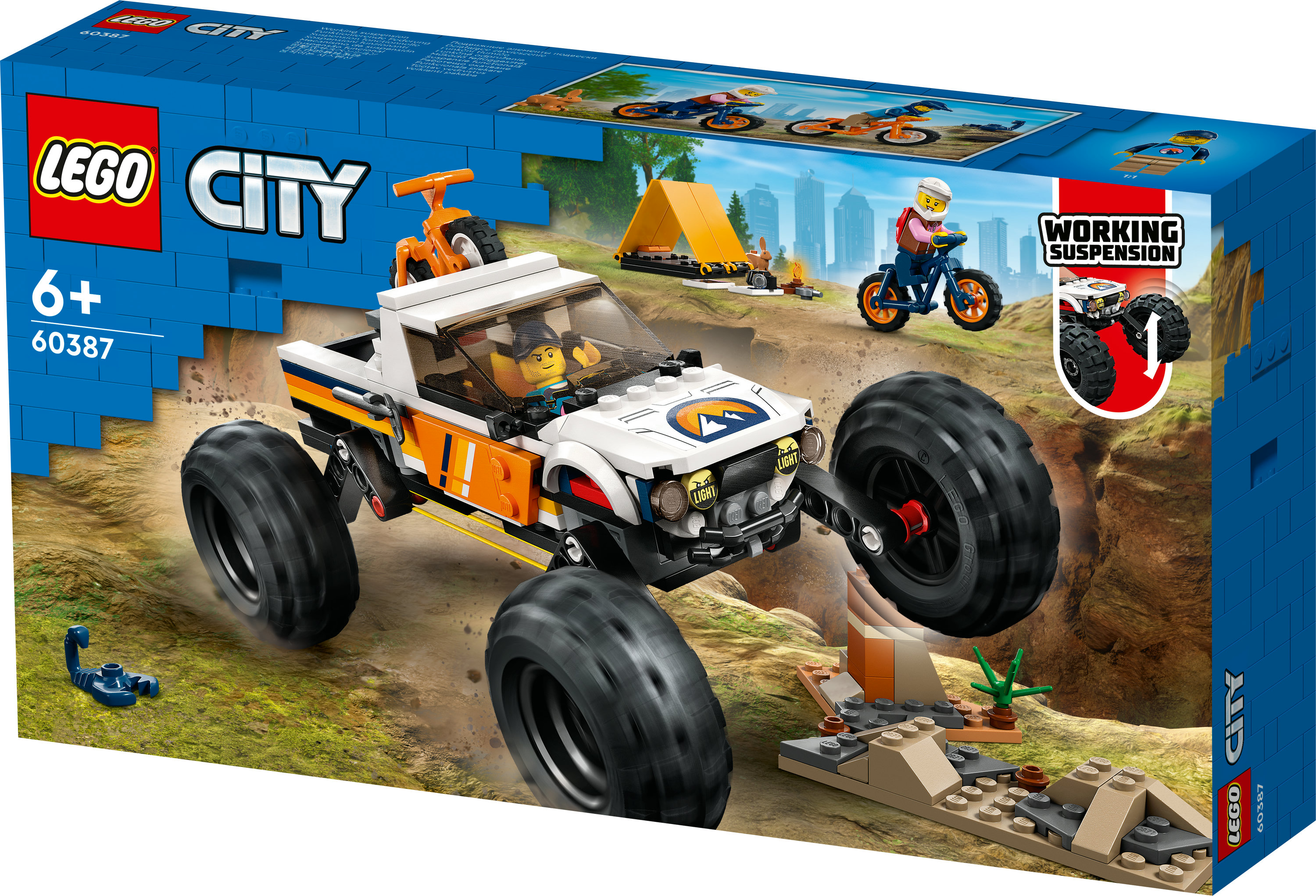 LEGO City Avventure sul fuoristrada 4x4