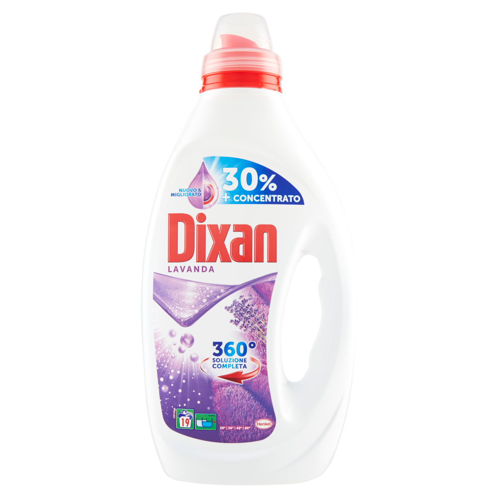 Dixan Liquido Lavanda 19 lav. - 950 ml.