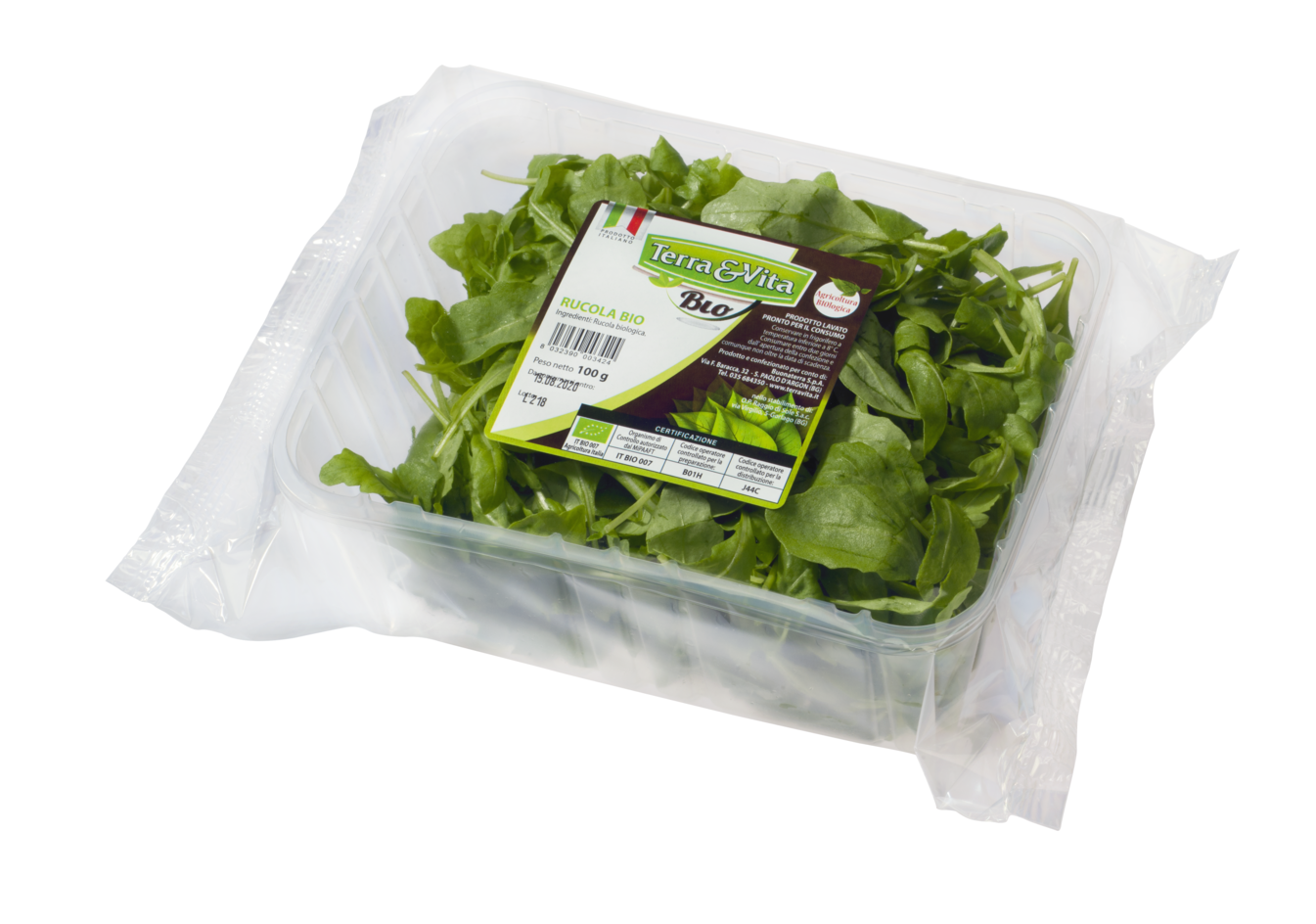 Rucola Tagliata e Lavata Bio