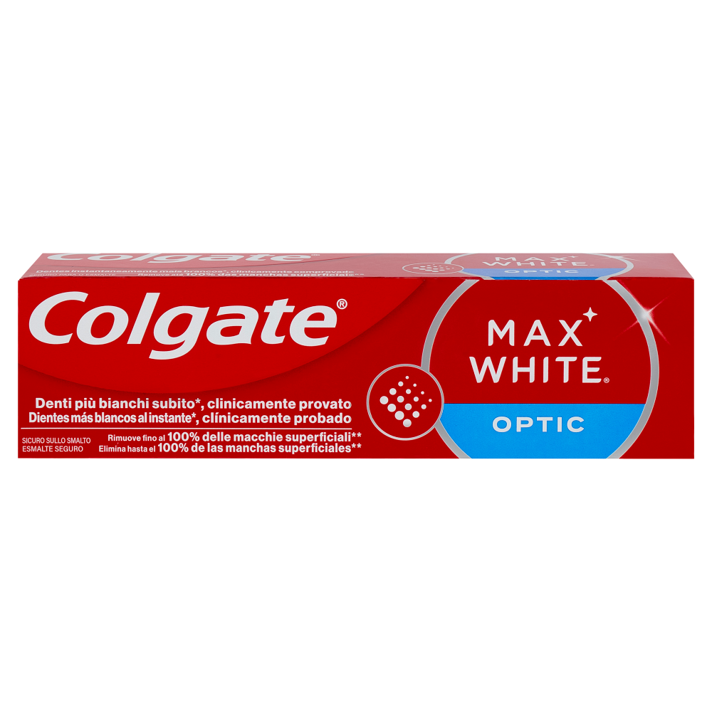 Colgate dentifricio sbiancante Max White Optic 75 ml