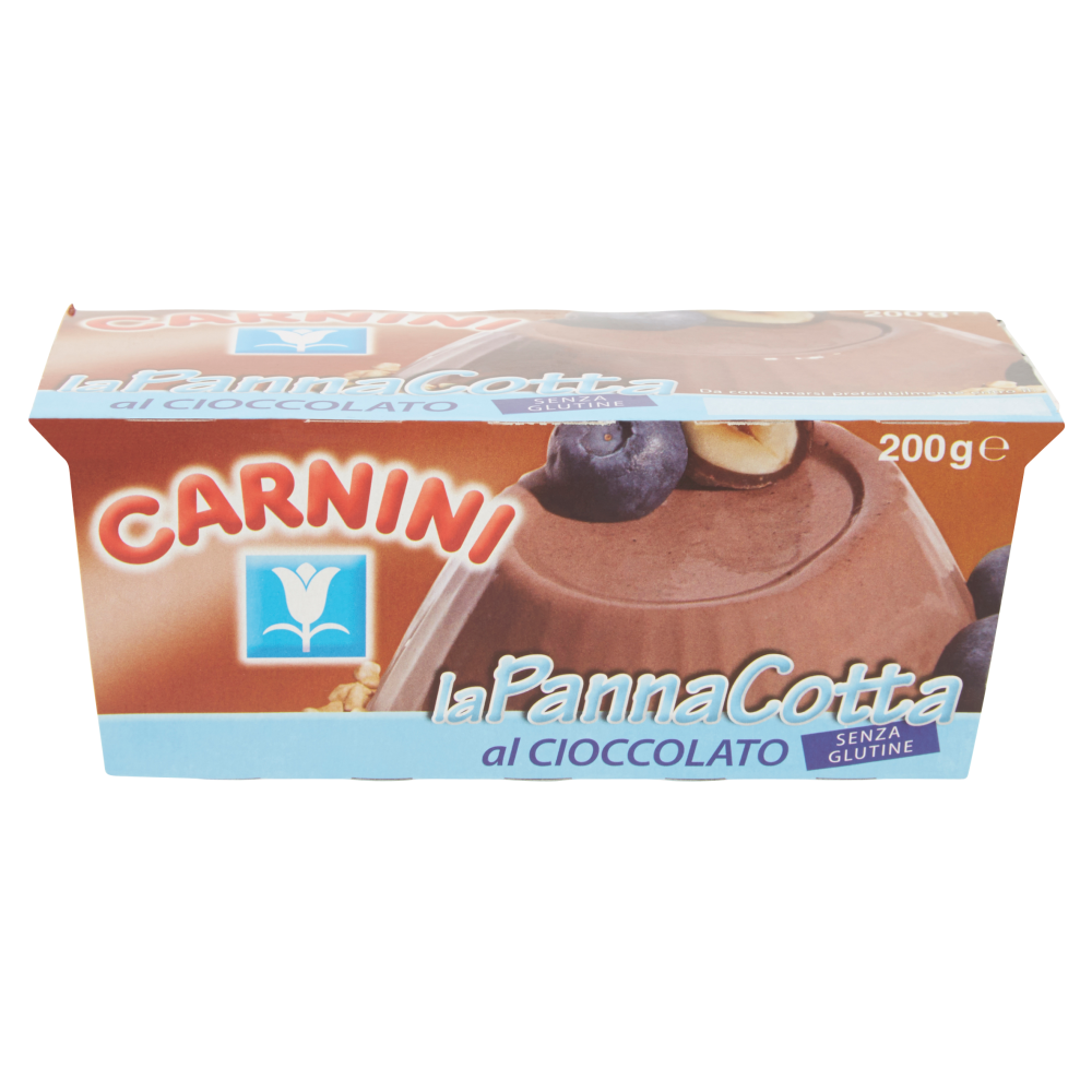 Carnini la Panna Cotta al Cioccolato 2 x 100 g