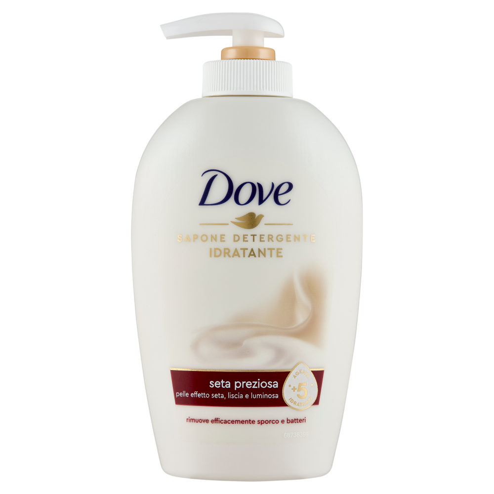 Dove Sapone Detergente Idratante seta preziosa 250 ml