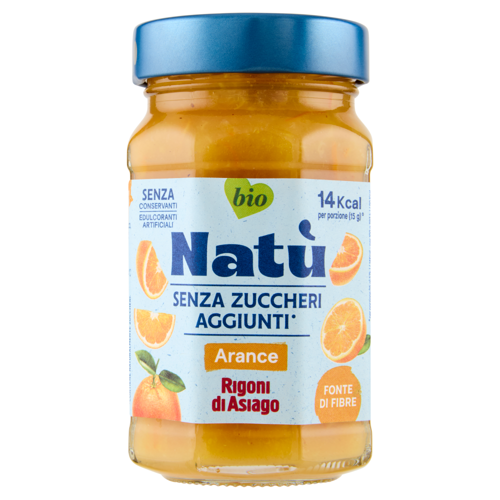 Rigoni di Asiago Nat&ugrave; Senza Zuccheri Aggiunti&deg; Arance bio 240 g