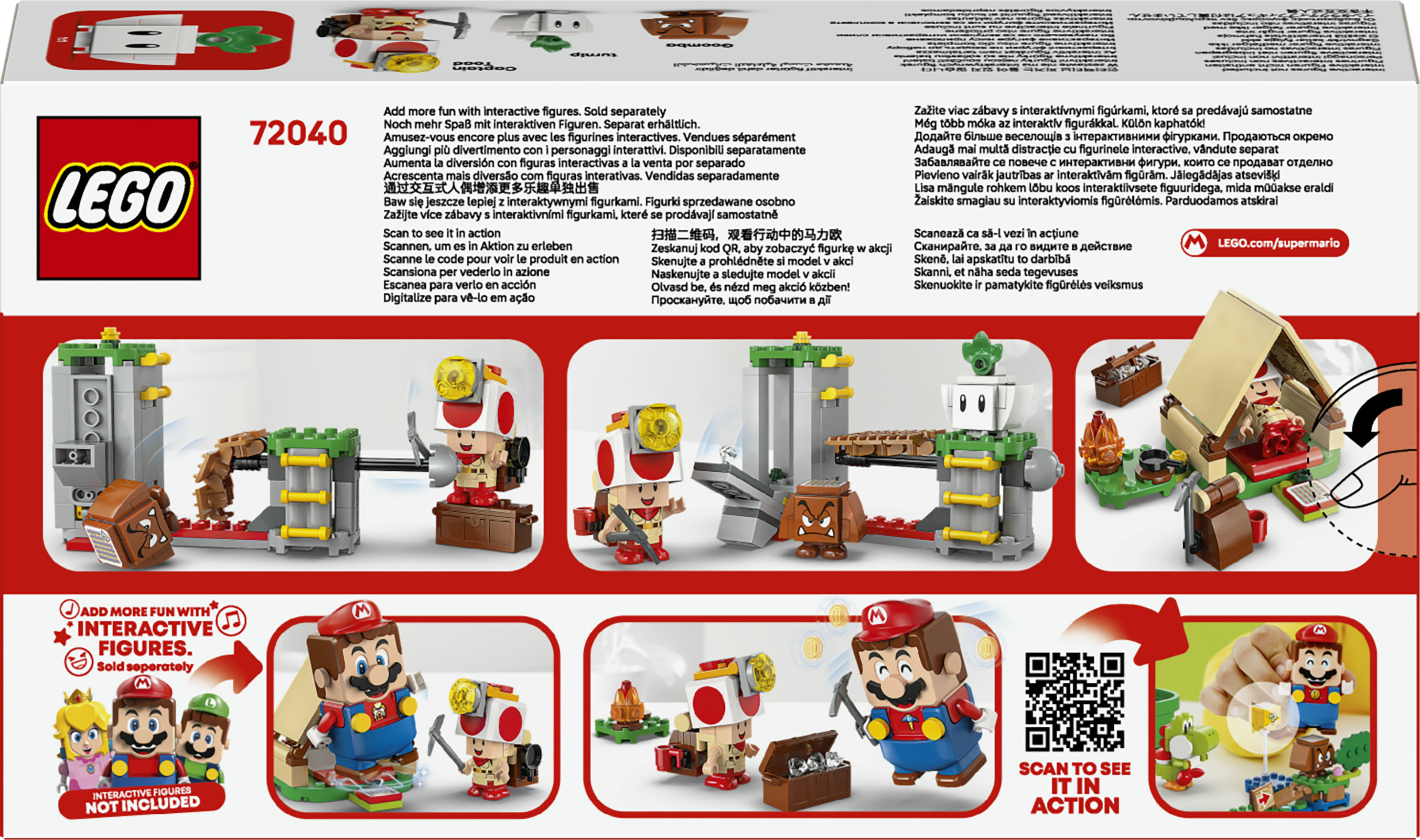 LEGO Super Mario In campeggio con Capitan Toad
