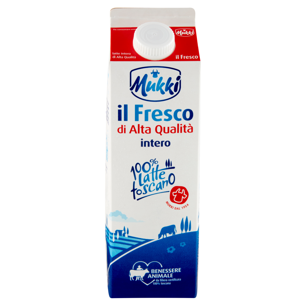 Mukki il Fresco di Alta Qualità intero 1 Litro
