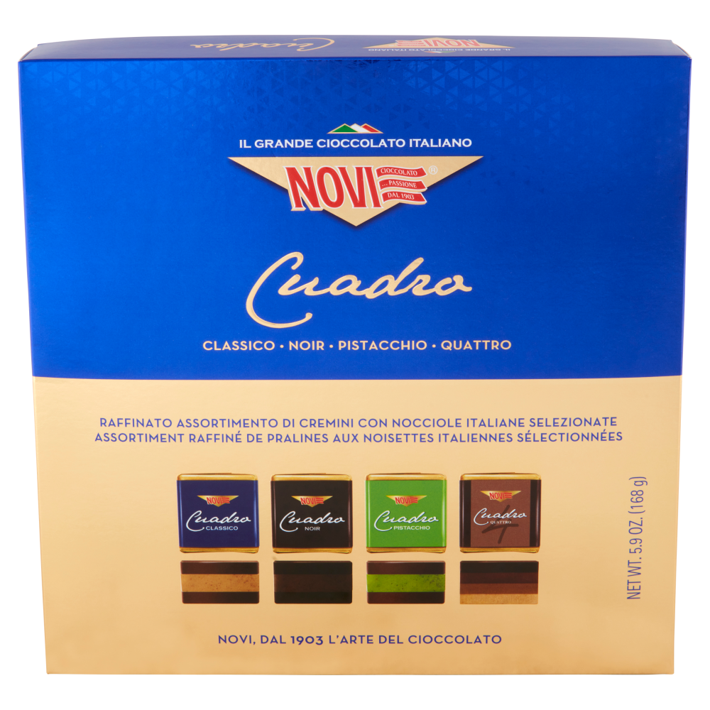 Novi Cuadro Classico - Noir - Pistacchio - Quattro 168 g