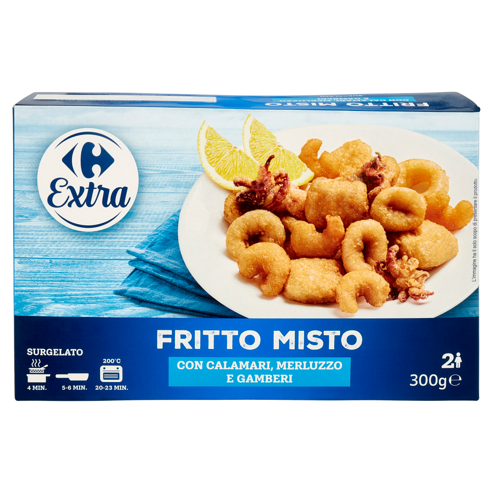 Carrefour Extra Fritto Misto Surgelato 300 g
