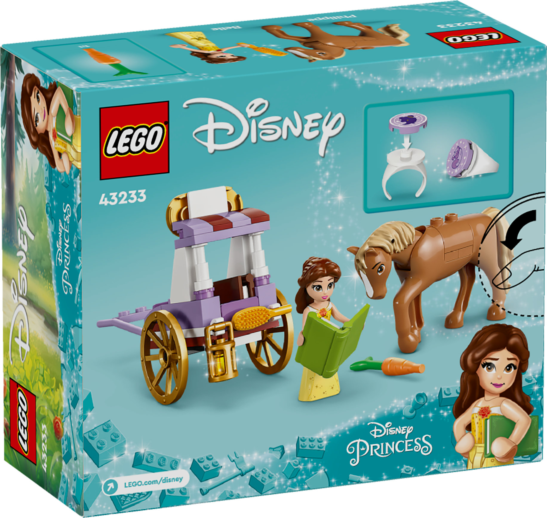 LEGO Disney Princess La carrozza dei cavalli di Belle