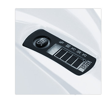 Brita 1024045 Filtraggio acqua Caraffa filtrante 2,4 L Trasparente, Bianco