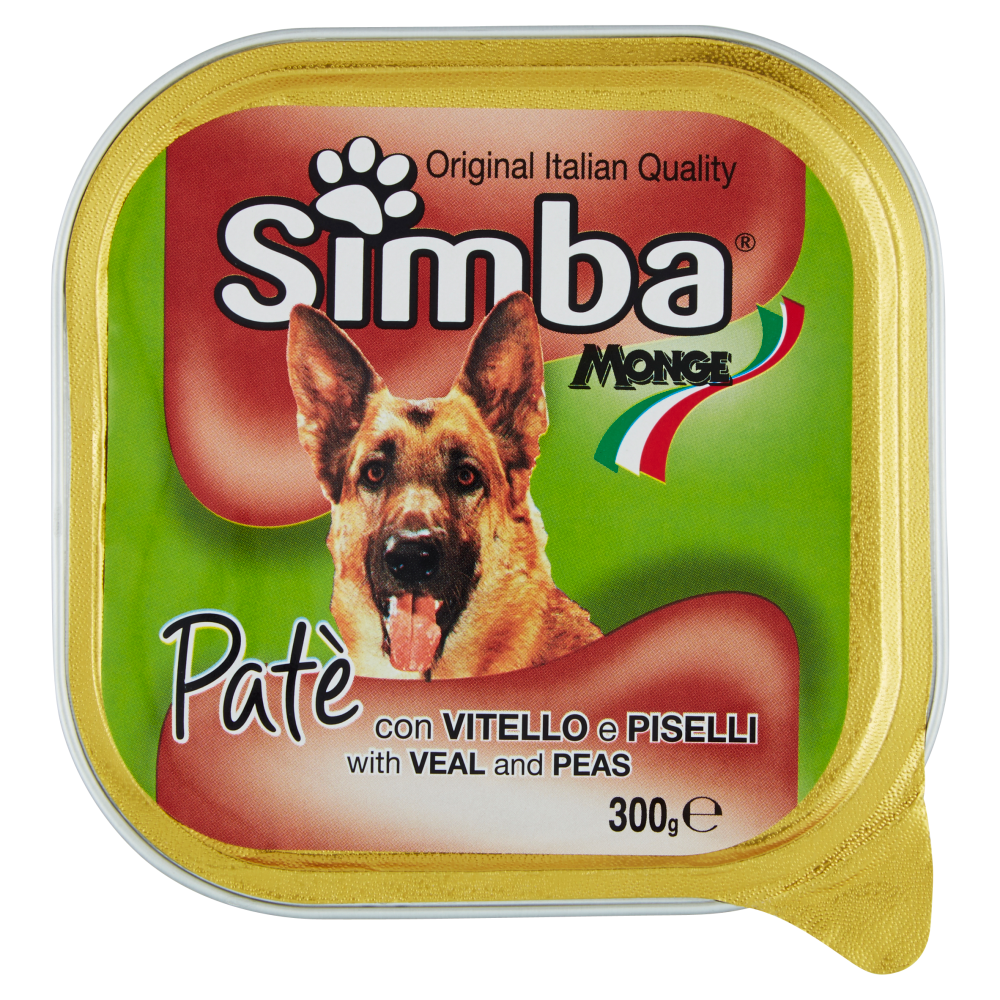 Simba Patè con Vitello e Piselli 300 g
