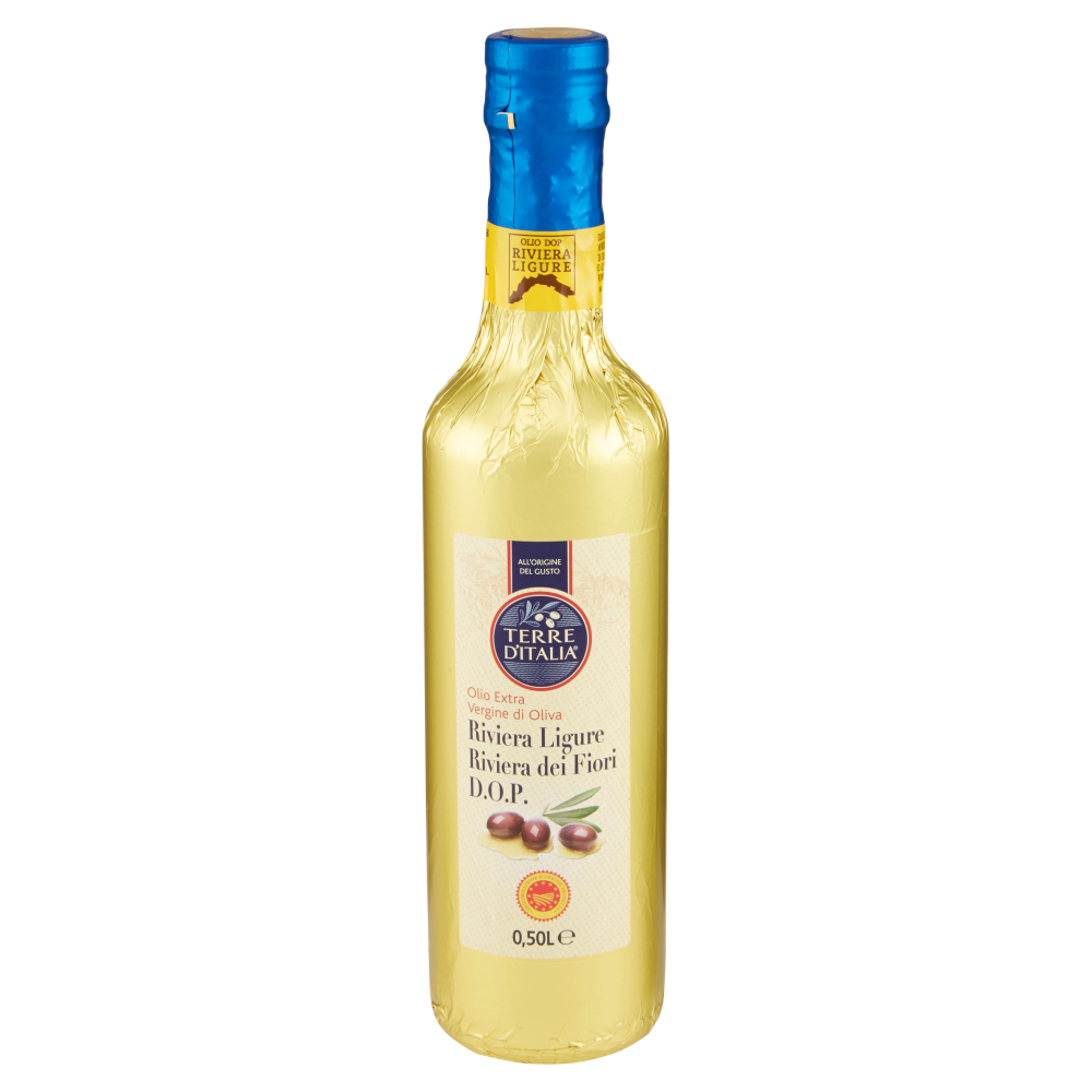 Terre d'Italia Riviera Ligure Riviera dei Fiori D.O.P. Olio Extra Vergine di Oliva 0,5 L