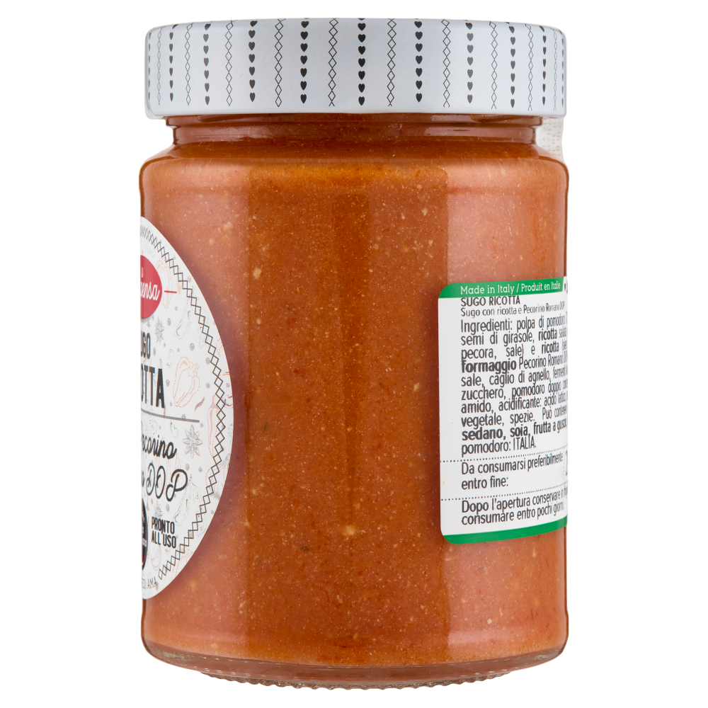 cascina San Cassiano La Dispensa Sugo Ricotta con Pecorino Romano DOP 290 g