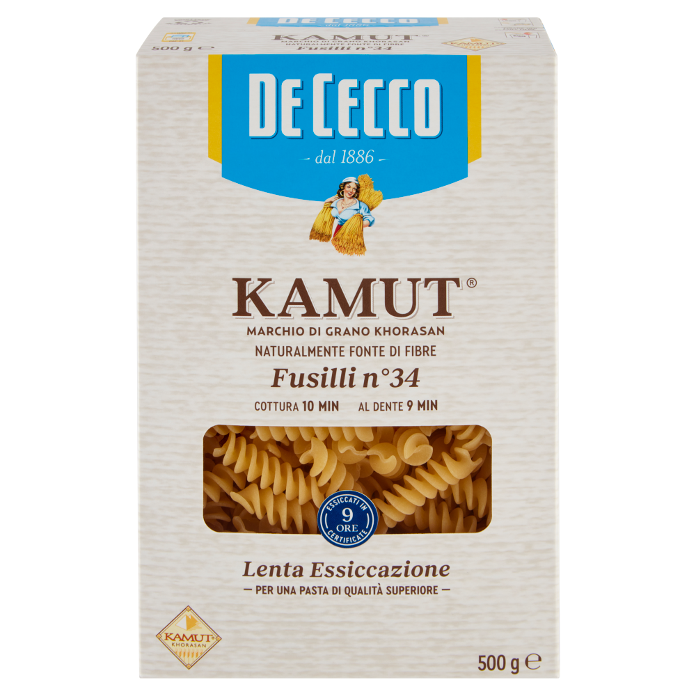 De Cecco Kamut Fusilli n&deg;34 500 g