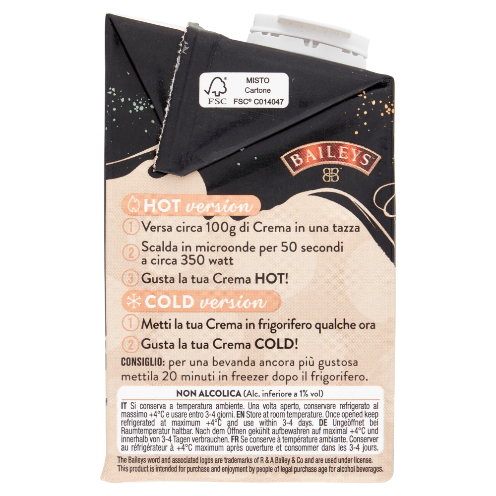 Caff&egrave; Borbone Baileys crema Caff&egrave; 550 g