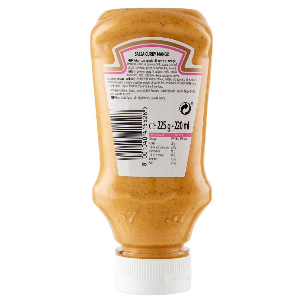 Heinz Salsa Curry Mango 225 g Carrefour